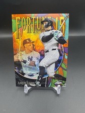 2025 Topps Chrome Logofractor Aaron Judge Fortune 15 Orange 01/25 #F15-1