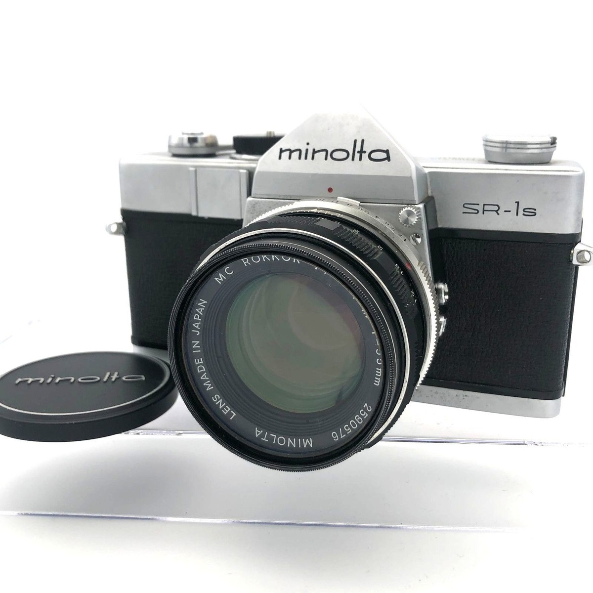 Minolta SR-1s 35mm SLR Film Camera with MC Rokkor-PF 55mm f/1.7