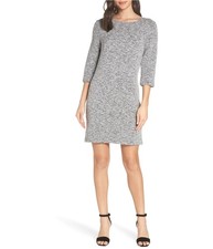 French Connection Womens Ottoman Knit Jersey Dress
