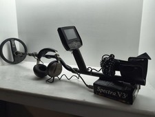 Whites Spectra V3i Metal Detector Coil Headset Headphones Kit D51119526
