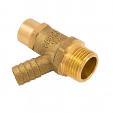 Westco 1/2" BSP Type A DZR Brass Lock Shield Drain Off Cock - Heavy Duty