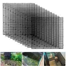 Plastic Egg Crate Fish Tank Divider Aquarium Filter Bottom Plastic Grid Fish ...