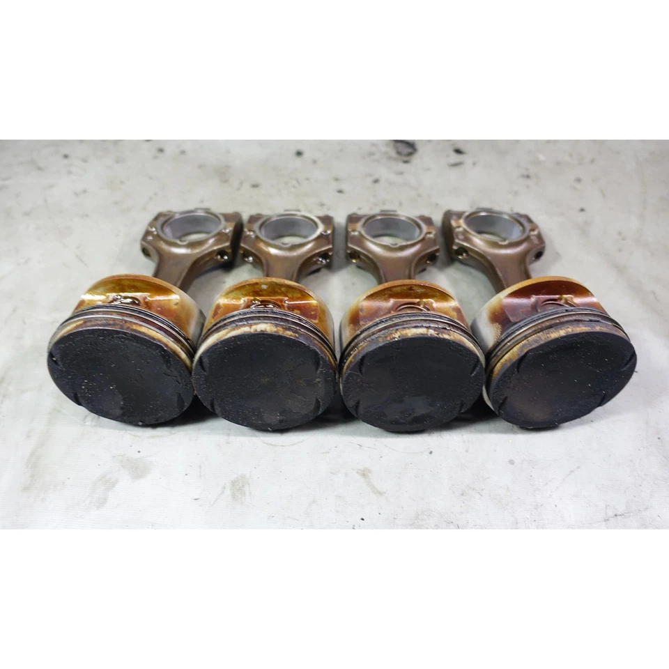 BMW E30 318i M42 1991-1992 4 cilindros pistón y biela juego de 4 OEM Foto 2 de 4