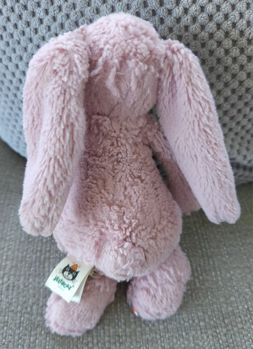 Jellycat Tulip / Petal Bunny Rabbit Pink Soft Toy 7” - Picture 4 of 5