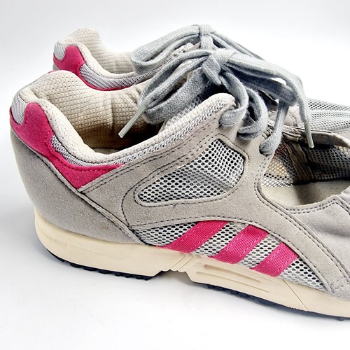 Adidas EQT Racing 91 Ladies Sandal Trainers Grey and Pink UK Size 7 - Picture 6 of 11