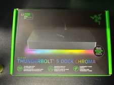 Razer Thunderbolt 5 Dock Chroma 10-Port SSD Slot 250w PD, Black 4k At 144hz