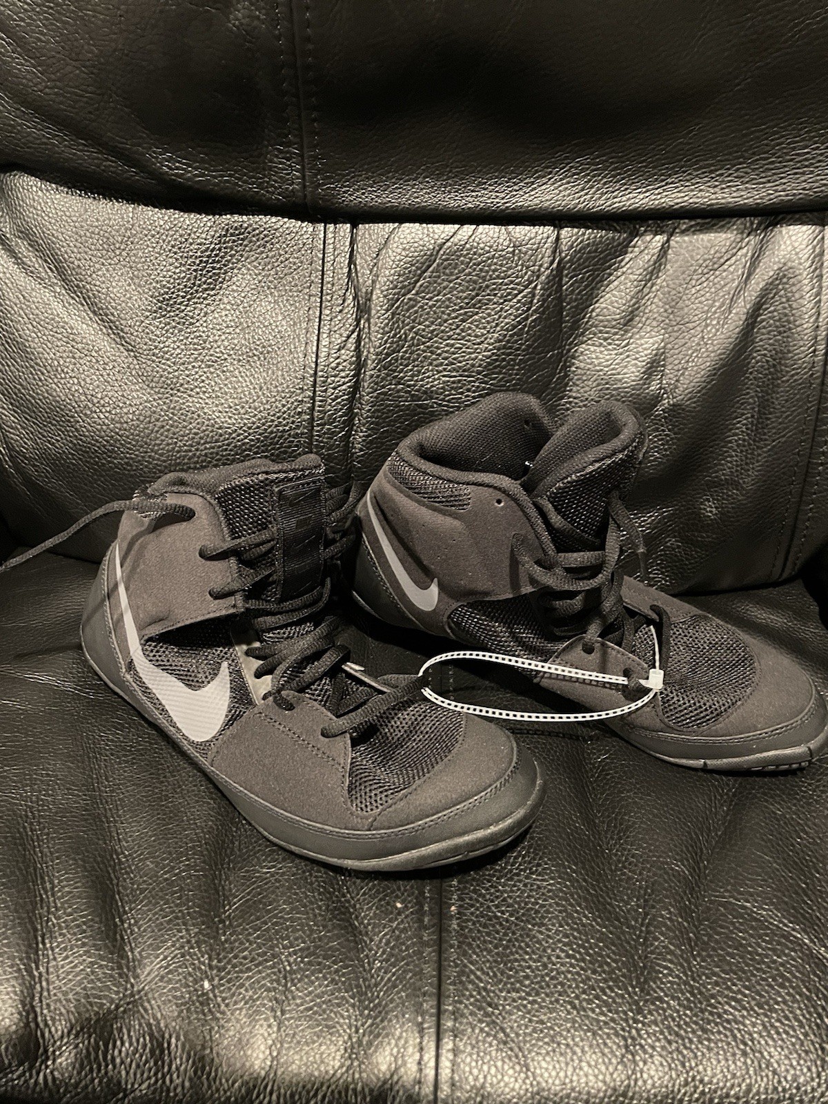 SAOLA Scarpe Nike Training Wrestling nere e grigie taglia 9 5