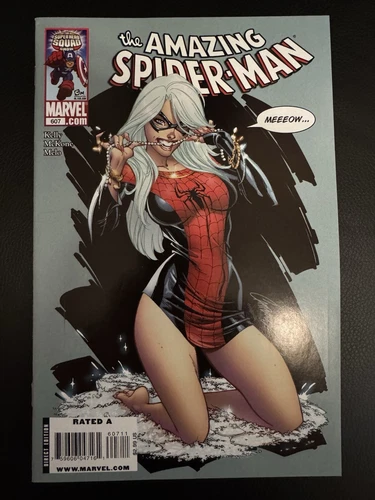 The Amazing Spider-Man #607 2009 J. Scott Campbell Black Cat NM