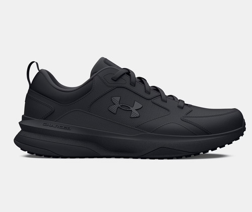 New w/ tags Under Armour Charged Edge Men's Training Shoes Black Authentic Seal