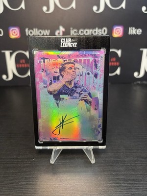 Club Legacyz Icons 4 World Heroes Luka Vuskovic Chromatic Surge On Card Auto /75