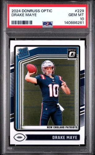 2024 PANINI DONRUSS OPTIC #229 DRAKE MAYE PSA 10