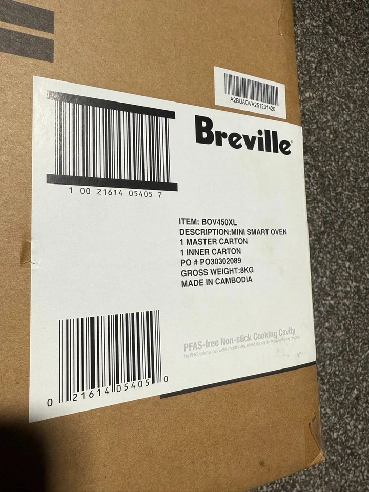 Breville BOV450XL Mini Horno Encimera Inteligente y Horno Tostador - Totalmente Nuevo Foto 4 de 4