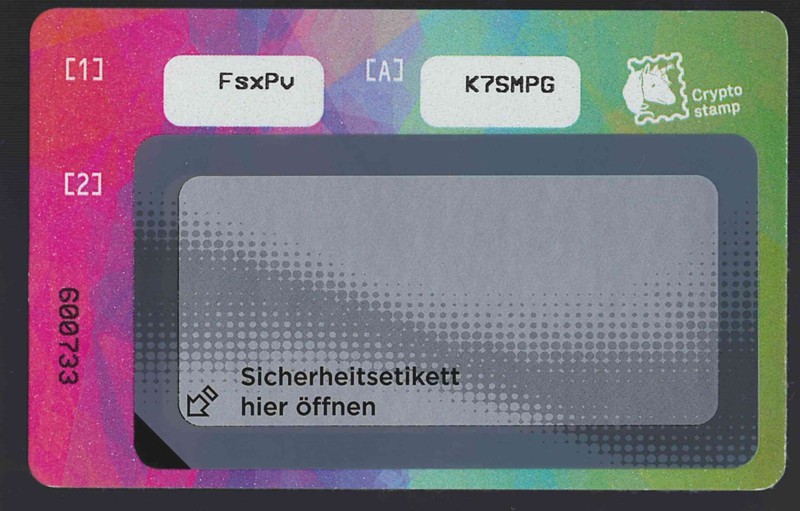 Österreich 2021: Cryp Nr. 9 Katze postfrisch - Farbe Grün