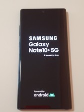 Samsung Galaxy Note 10+ Plus 5G - 256GB - 12GB RAM- Aura Black - Ohne Simlock