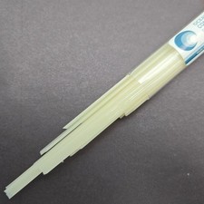 2107 Almond Opal NOODLES Full Tube Oceanside Glass  Tile System 96 COE