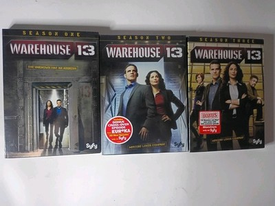 Warehouse 13 - Seasons 1-3 DVD Sets (1, 2, 3, One, Two, Three) [NEW SEALED!]