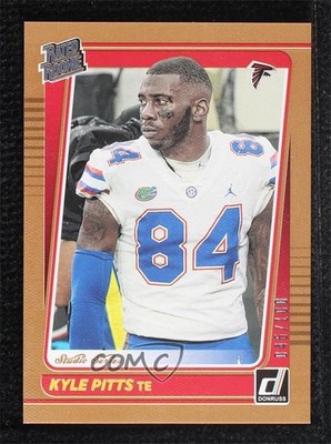2021 Panini Donruss Rated Portrait Studio Series /100 Kyle Pitts Rookie RC 14vb