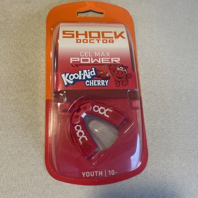 ALK Shock Doctor Kool Aid Gel Max Power Flavor Fusion Mouth Guard Cherry YOUTH
