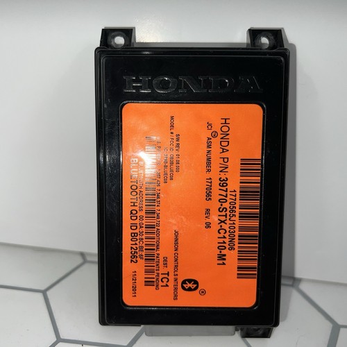 09 10 11 12 13 ACURA MDX Hands Free Link Bluetooth Module Unit 39770-STX-C110-M1 - Picture 2 of 4