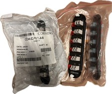 Lot of 3 Corning CCH-CP12-A8 LC Duplex Adapter Panel 12 Fiber OM1 62.5 m. New 