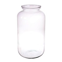 Inna-Glas Glas Vase Willie, Recycelt, Transparent, 51 Cm, Ø 23 Cm