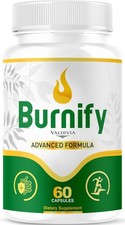Valdivia Burnify 60 Capsules Dietary Supplement Made in USA Metabolism Support