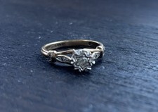 9ctgold Ring 0.10 Diamond