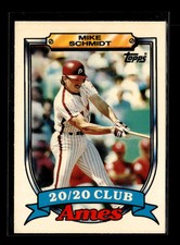 1989 Topps Ames 20/20 Club #27 Mike Schmidt