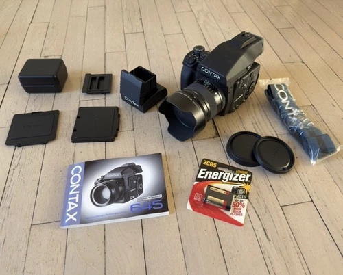 BRAND NEW Contax 645 Professional Outfit  Film Camera With EVERYTHING Included