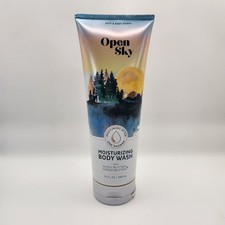 Bath  Body Workd Moisturizing Body Wash Open Sky 10 oz New. Broken Top. Read.