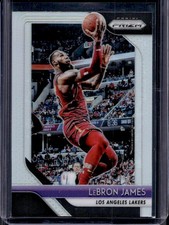 2018-19 Panini Prizm LeBron James Prizm Silver #6 Lakers