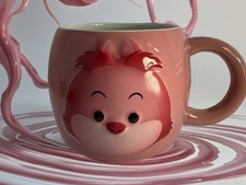 Disney Tsum Tsum CHESHIRE CAT Alice In Wonderland 16 Oz Pink Mug Coffee Cup