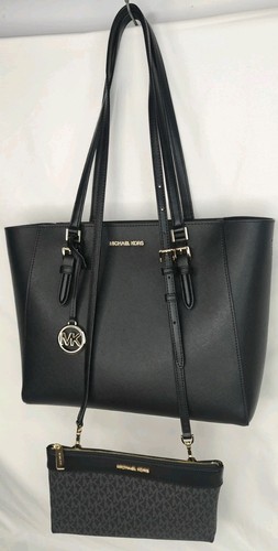 Michael Kors MK 2-teiliges Set Charlotte Large Tote & Crossbody (30R3GCFT3T) schwarz - Bild 1 von 23