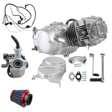125cc Engine Kit 4 Speed Manual Clutch 22mm Carburetor for CRF50 Coolster SSR
