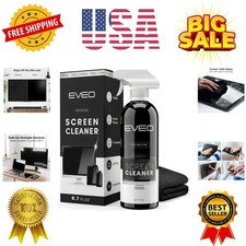Screen Cleaner Spray Kit Streak-Free TV Screen Cleaner for Smart TV, Lcd, LEd...