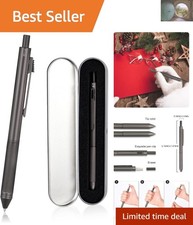 4 Colors in 1: Refillable Retractable Pen  0.7mm Pencil in Chic Gift Packaging