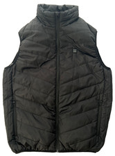 Electric Heated Vest USB M Black Quick Heating Body Warmer 3 Levels Hike Outdoor
