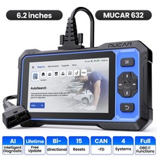 Mucar 632 Life Free Muai Auto Diagnostics Obd2 Scanner For Car Engine Srs Abs Mucar 632 Life Free Muai Auto Diagnostics Obd2 Scanner For Car Engine Srs Abs
