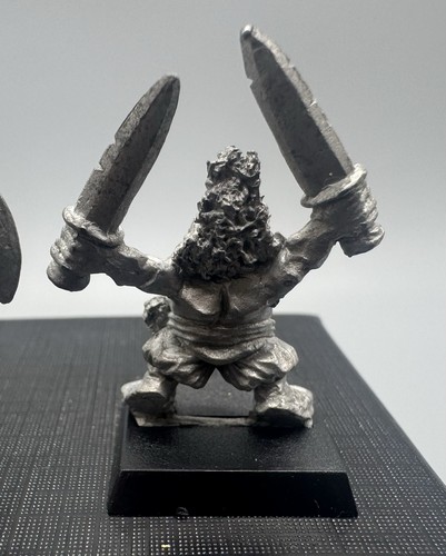 Warhammer Fantasy - Dwarfs - Slayers x 2 - Merodeador - Metal - 1990 - GW - Imagen 6 de 7