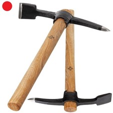 SZWAJCARSKI PIONIER PIKIEL SPICZASTA MOTYKA PŁASKA z DREWNIANĄ CZĘŚCIĄ KEMPING WĘDKARSTWO 27775
