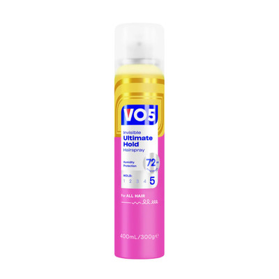 Vo5 Invisible Ultimate Hold 24H Wetterfest Haarspray 400ml Haarpflege Styling