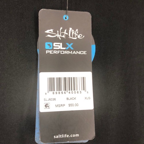 NWT Women’s Salt Life UVAPOR Performance Top, Cropped, Hooded, Soft, Light, XL - Picture 8 of 10