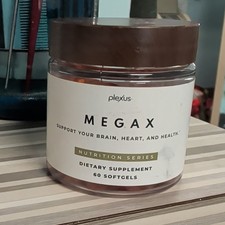 Plexus MegaX Nutrition Series Dietary Supplement 60 Softgels Brain/Heart
