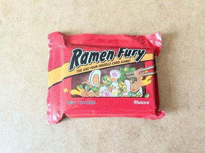 Ramen Fury Card Game Mixlore Komplett Open Box Sealed Karten Casual Party