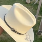 Cuernos Chuecos 5000X White Western Cowboy Hat Size 7 1/4 (58) — photo 2