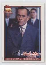 1991 Topps Babe Ruth NBC TV Movie Bruce Weitz as Miller Huggins #3 HOF tv5
