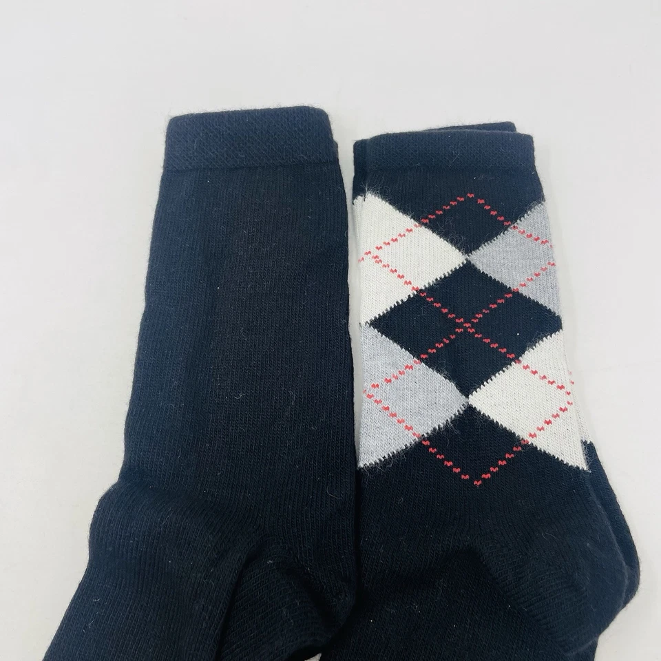 Pacote com 2 meias femininas Hue tamanho único argila macia e bota sólida em preto 775 - Imagem 2 de 4