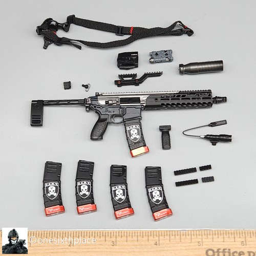 1:6 scale Easy & Simple ZERT Super Death Squad One Way Ticket MCX Rifle Set - Picture 2 of 11