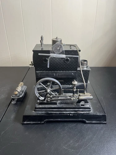 Antique Vintage Steam Engine with Boiler Toy- Untested. Possibly Doll?