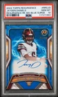 2024 TOPPS RESURGENCE SIGNATURES BLUE SURGE JAYDEN DANIELS ROOKIE RC /99 PSA 10